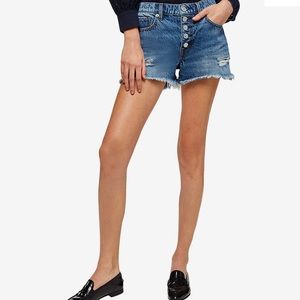 7 for All Mankind Monroe Jean shorts size 28